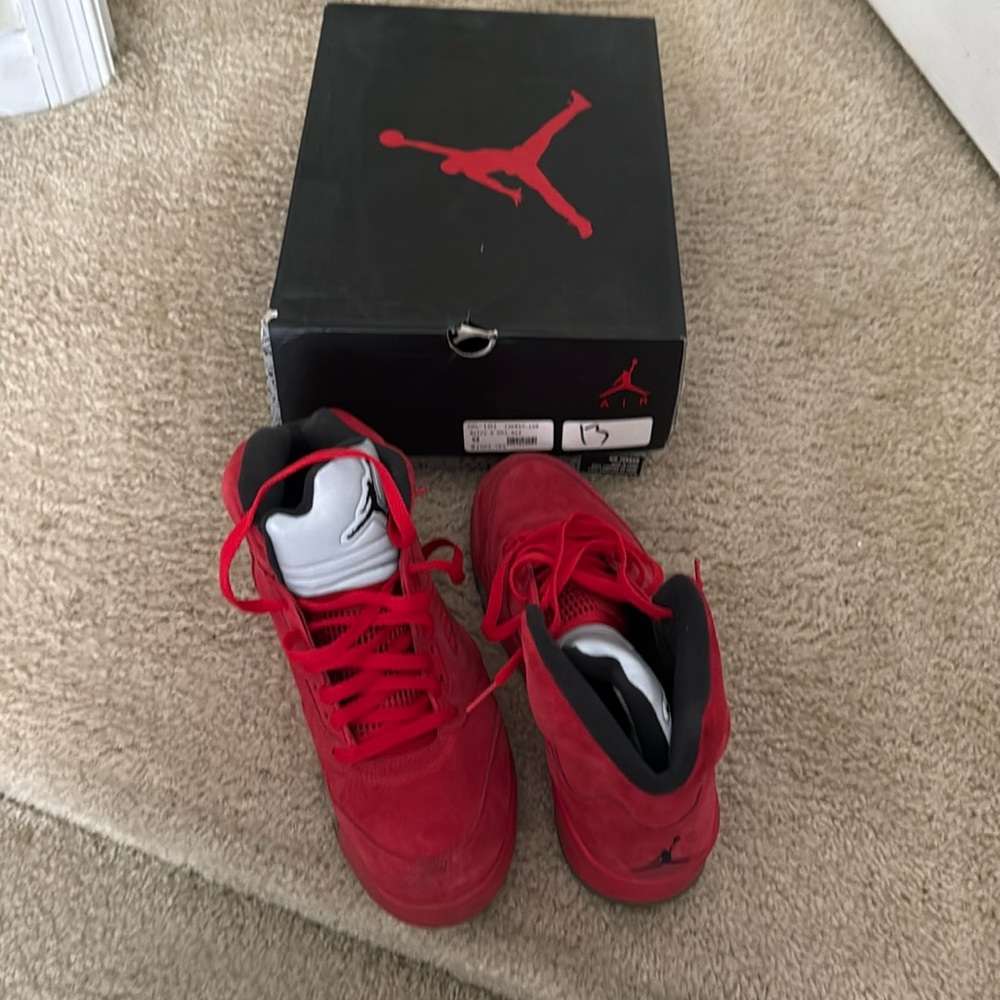 Retro Red Air 5 size 9